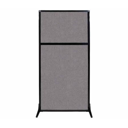 Versare Work Station Screen 33" x 70" Slate Fabric 1841119